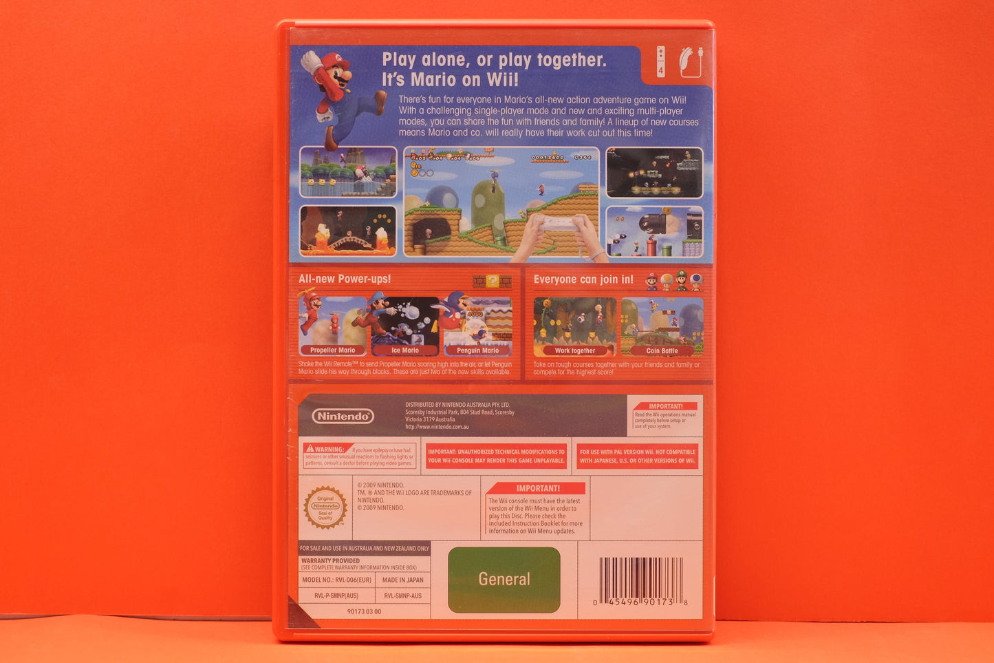 New Super Mario Bros - Nintendo Wii - Pre-Owned