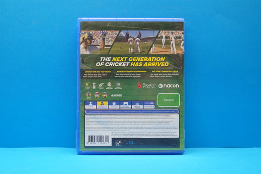 Cricket 22 The Official Game Of The Ashes - Playstation 4 - Pre-Owned