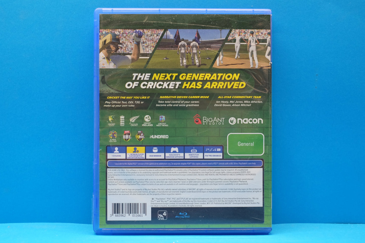 Cricket 22 The Official Game Of The Ashes - Playstation 4 - Pre-Owned