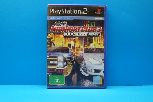 Midnight Club 3 (Dub Edition Remix) - Playstation 2