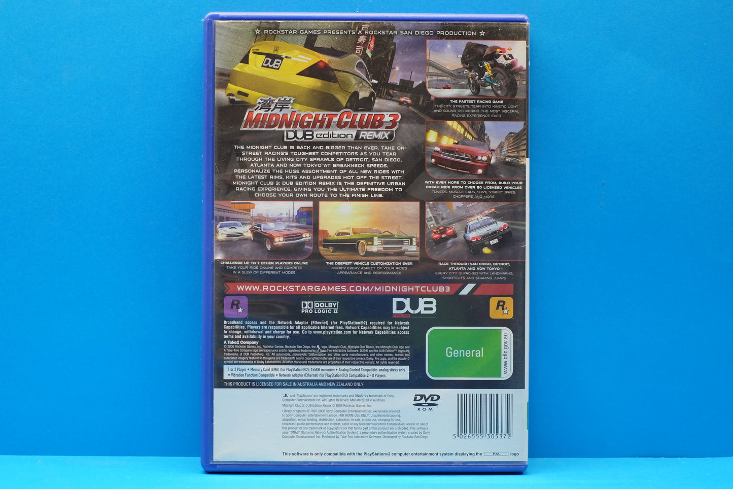 Midnight Club 3 - Playstation 2 - Pre-Owned