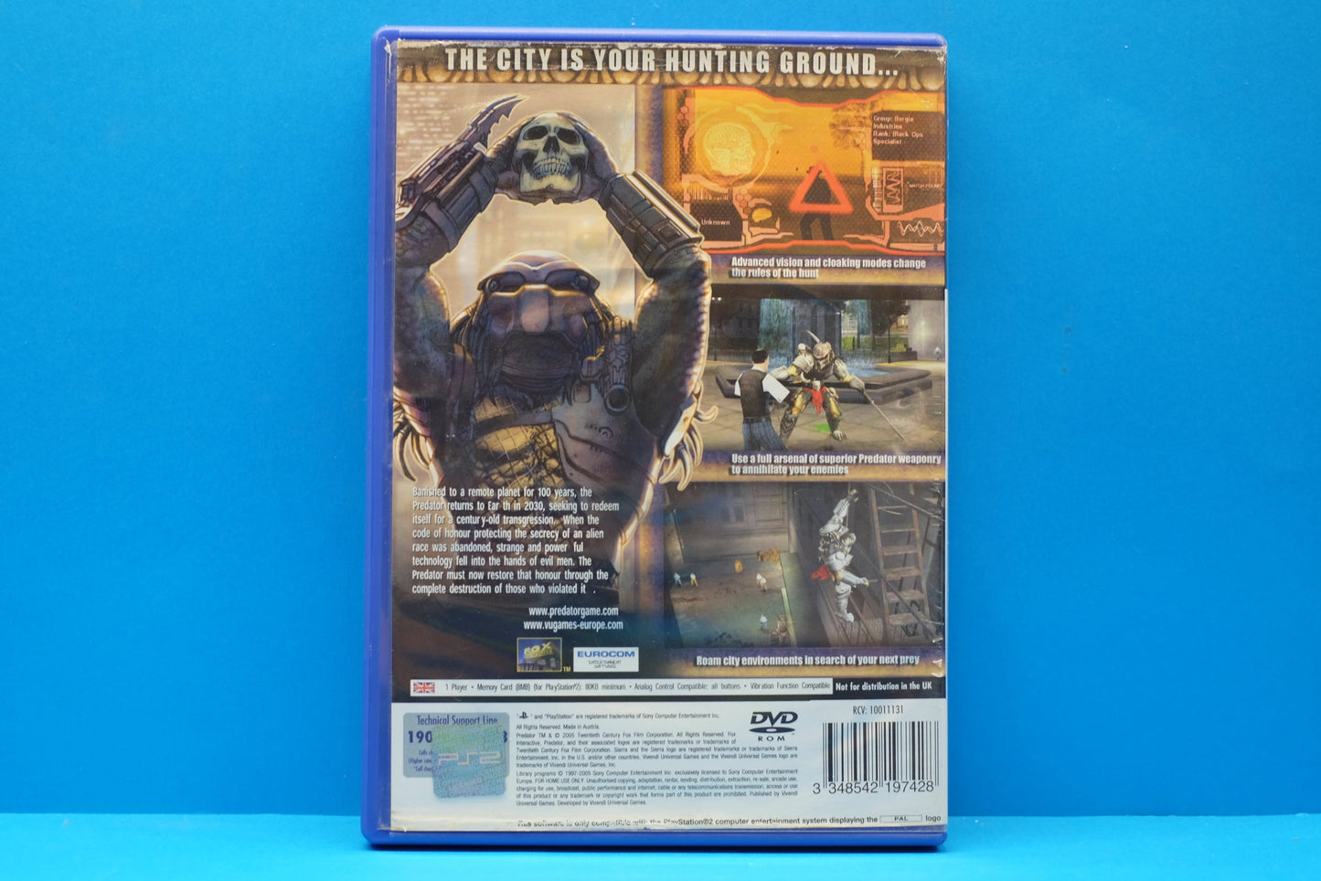 Predator Concrete Jungle - Playstation 2 - Pre-Owned