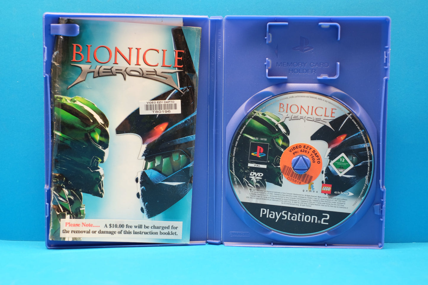 Bionicle Heroes (Ex Rental) - Playstation 2 - Pre-Owned