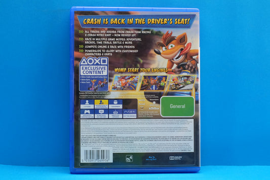 Crash Team Racing Nitro Fueled - Playstation 4 - Pre-Owned