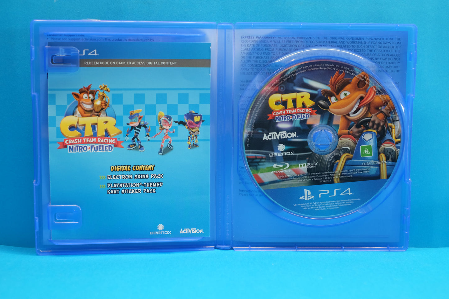 Crash Team Racing Nitro Fueled - Playstation 4 - Pre-Owned