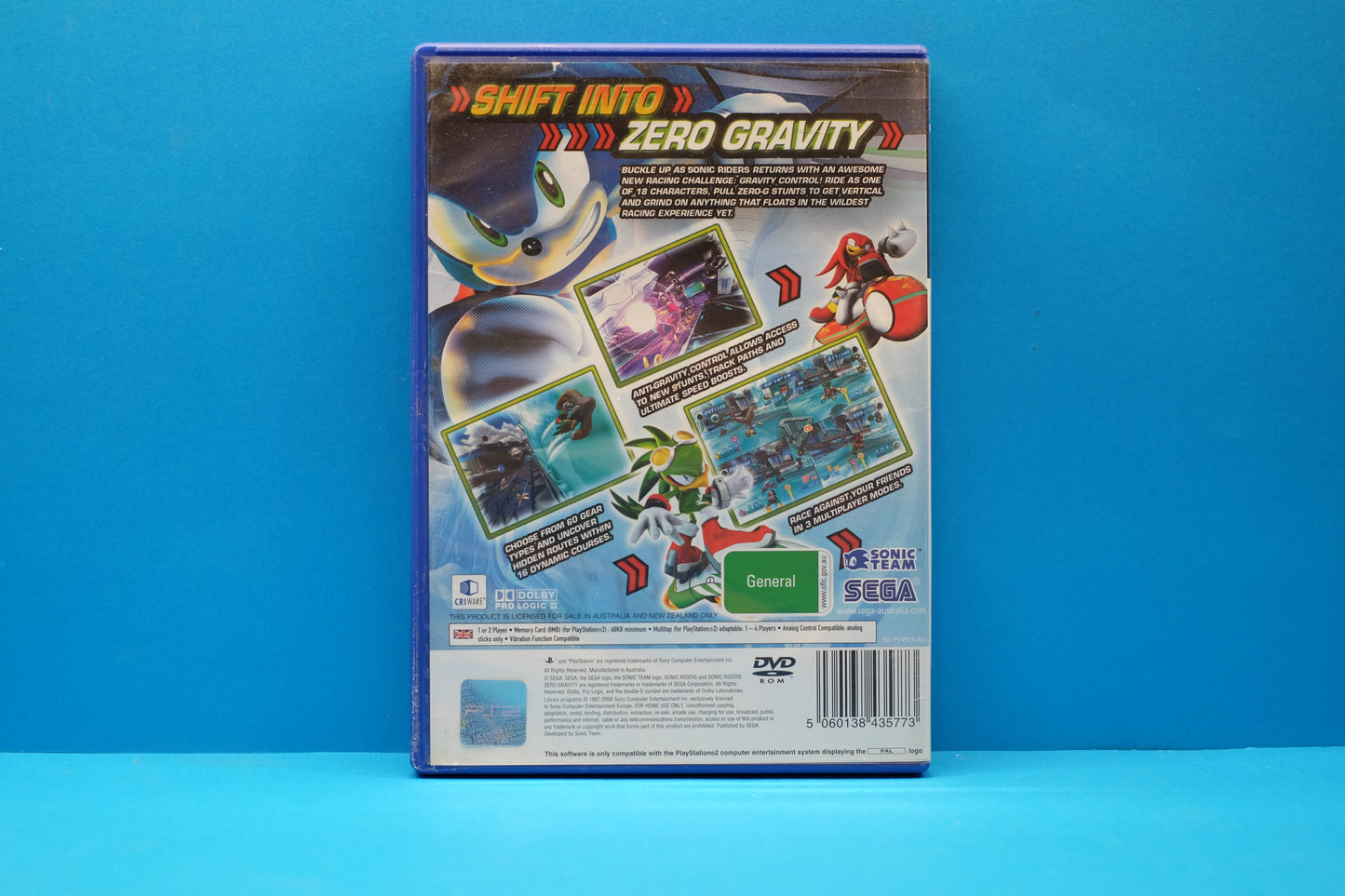 Sonic Riders Zero Gravity - Playstation 2