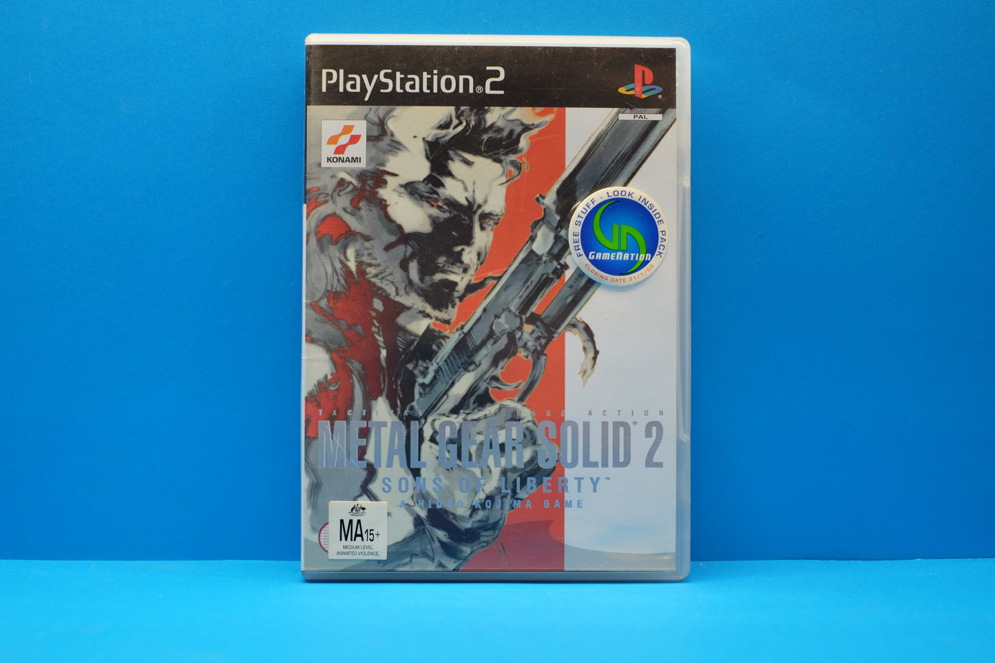 Metal Gear Solid 2 Sons Of Liberty - Playstation 2