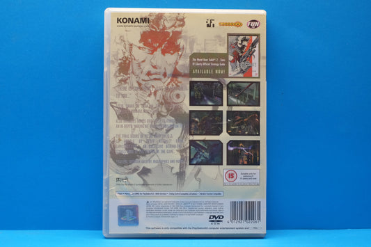 Metal Gear Solid 2 Sons Of Liberty - Playstation 2 - Pre-Owned