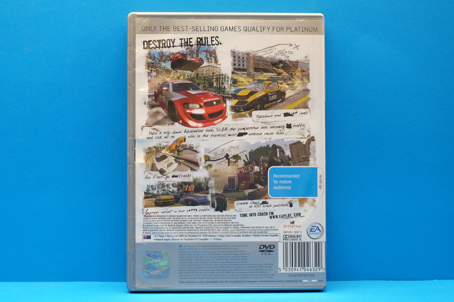 Burnout 3 Takedown - Playstation 2 - Pre-Owned