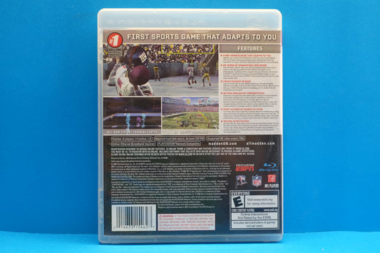 Madden NFL 09 - Playstation 3 - Pre-Owned
