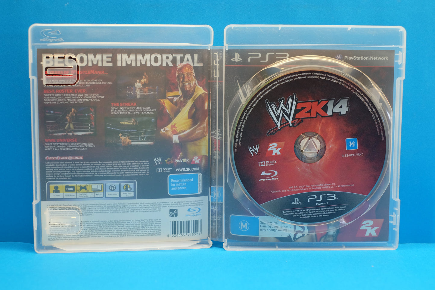 WWE 2K14 *No Manual* - Playstation 3 - Pre-Owned