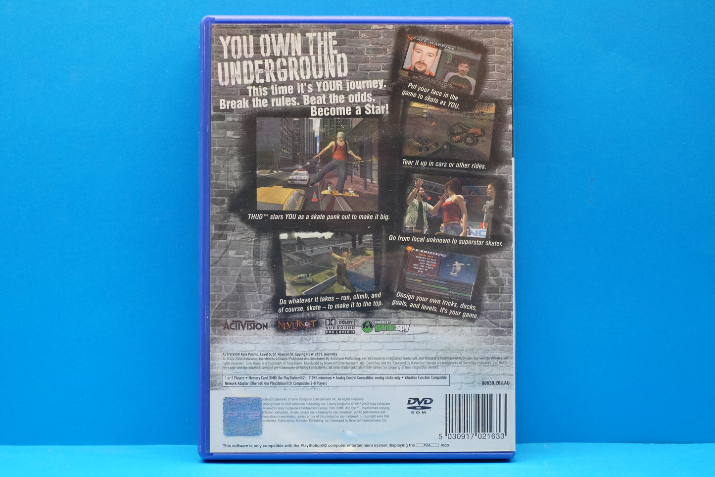Tony Hawk's Underground - Playstation 2 - Pre-Owned