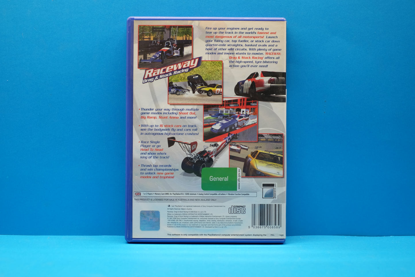Raceway Drag & Stock Racing - Playstation 2
