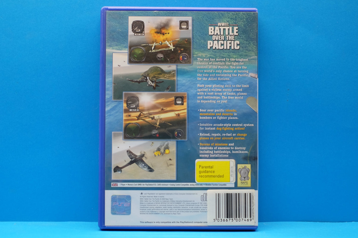 WWII Battle Over The Pacific - Playstation 2 - Pre-Owned