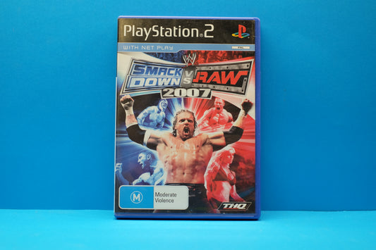 Smackdown Vs Raw 2007 - Playstation 2