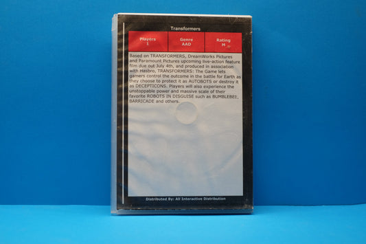 Transformers The Game (Ex Rental) - Playstation 2 - Pre-Owned