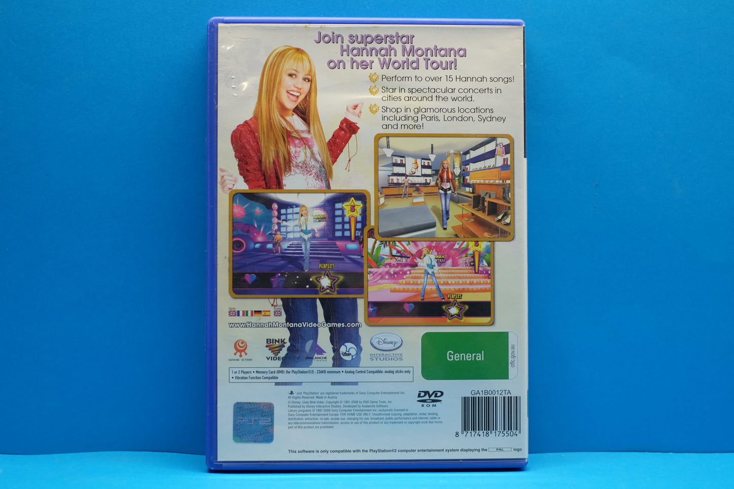 Hannah Montana Spotlight World Tour - Playstation 2 - Pre-Owned