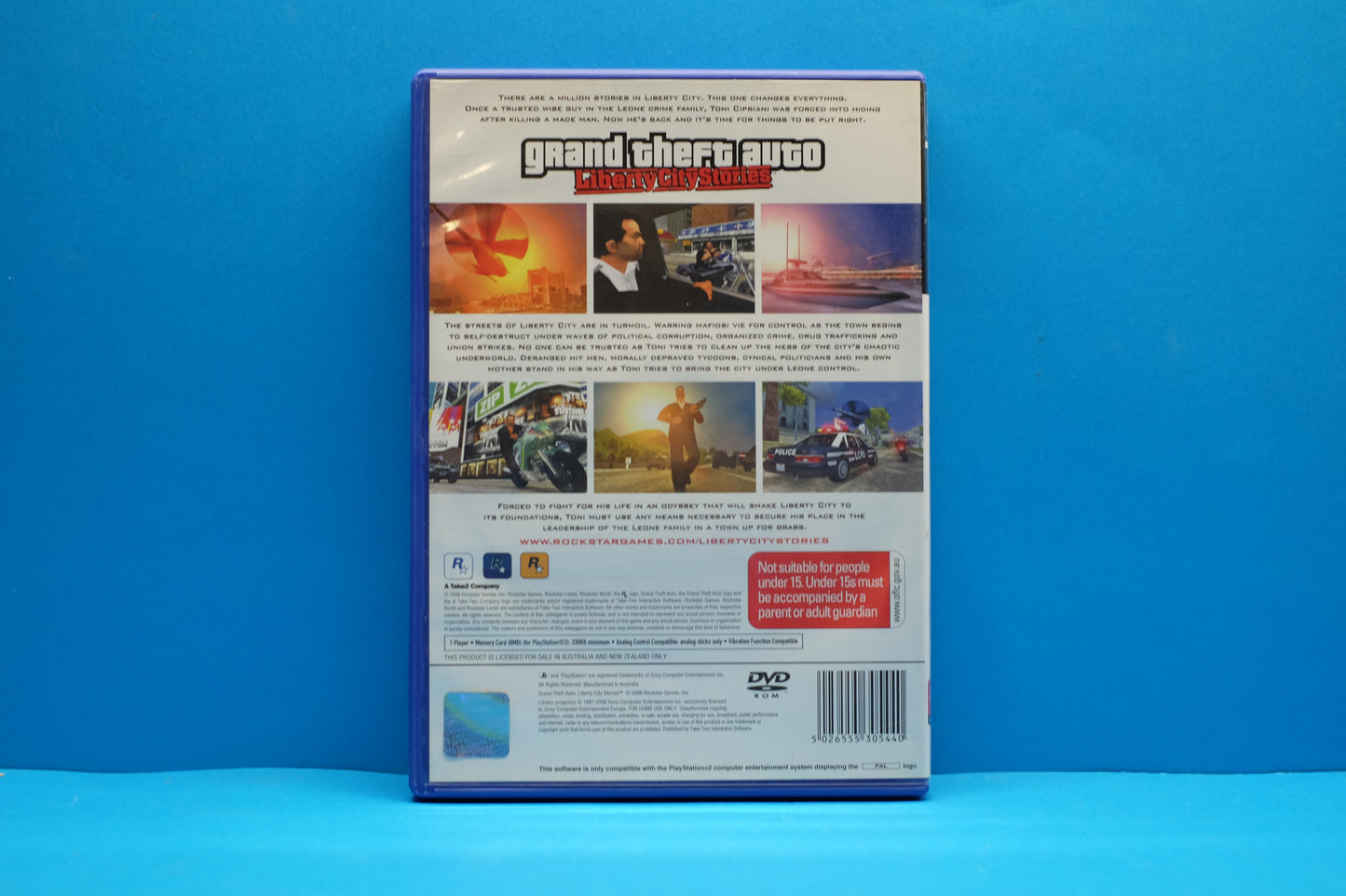 Grand Theft Auto Liberty City Stories *Complete* - Playstation 2