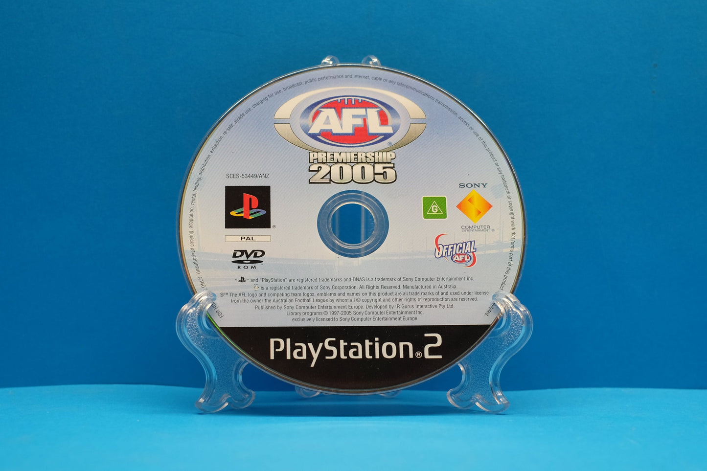 AFL Premiership 2005 - Playstation 2 - Pre-Owned