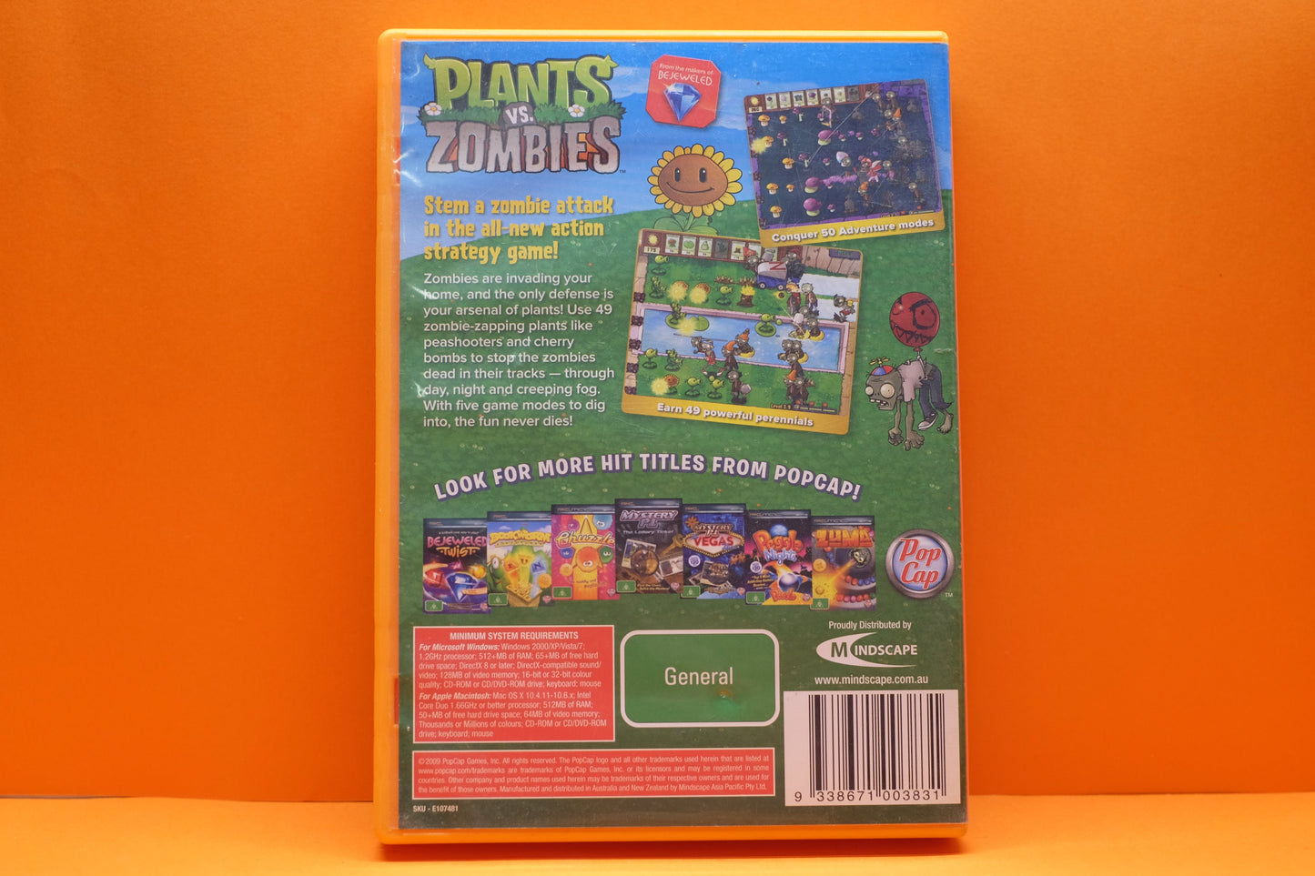 Plants Vs Zombies - PC - Pre-Owned