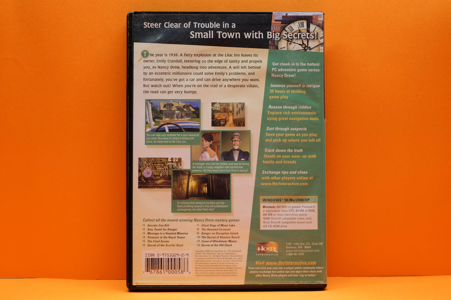 Nancy Drew Secret Of The Old Clock - PC - Pre-Owned