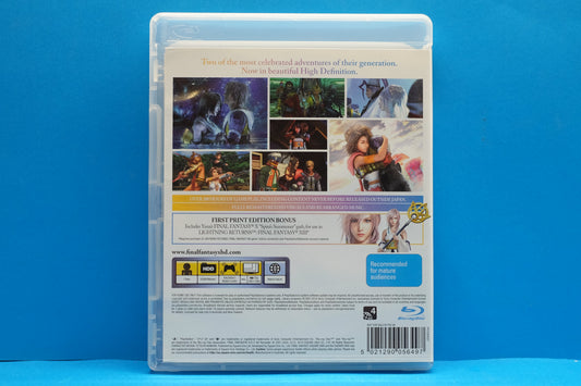 Final Fantasy X/X-2 HD Remaster - Playstation 3 - Pre-Owned