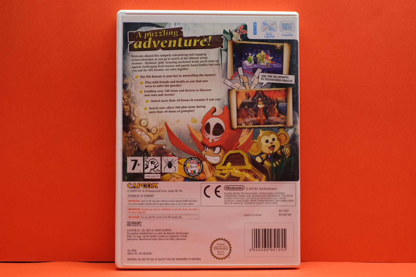 Zack & Wiki Quest For Barbaros Treasure - Nintendo Wii - Pre-Owned