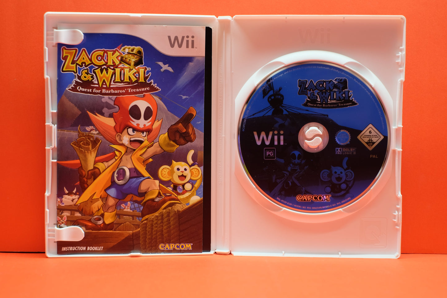 Zack & Wiki Quest For Barbaros Treasure - Nintendo Wii - Pre-Owned