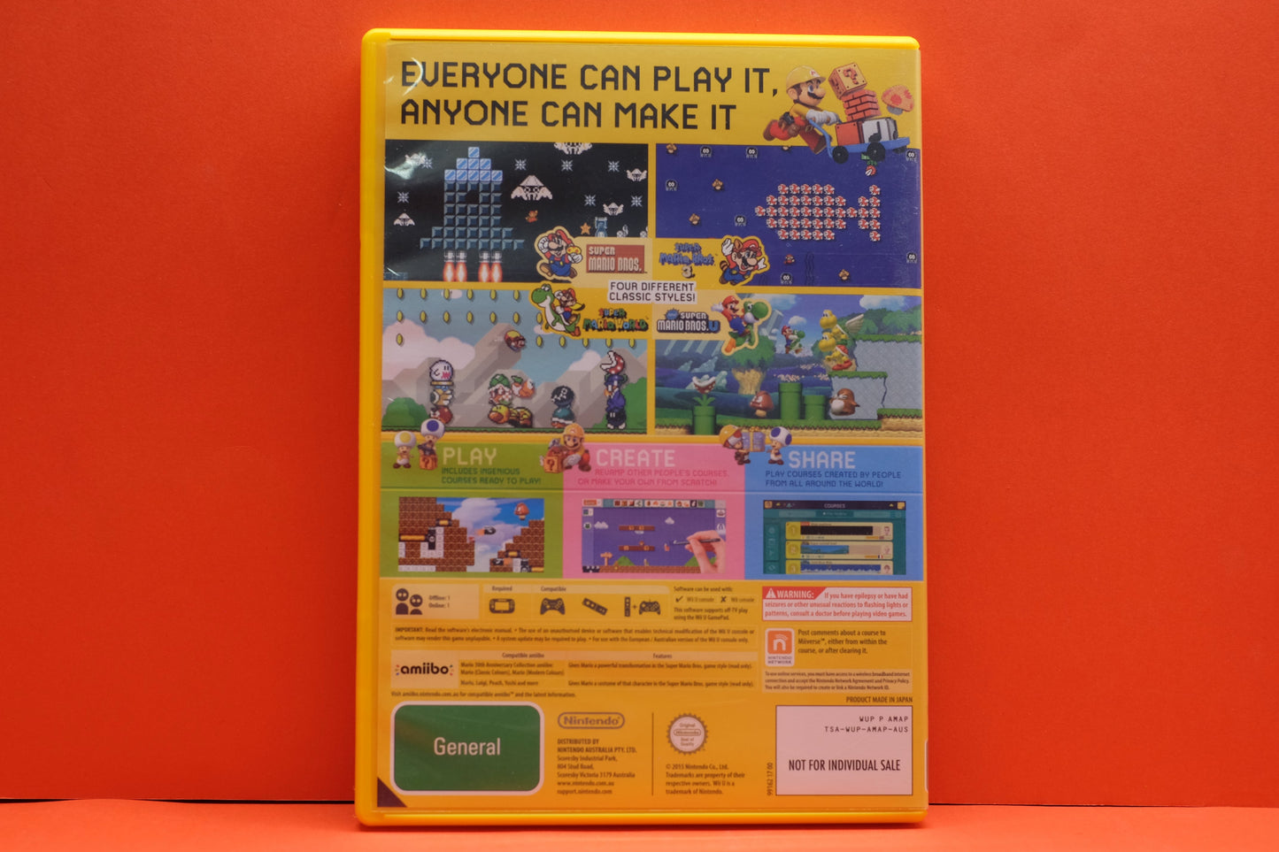 Super Mario Maker - Nintendo Wii U - Pre-Owned