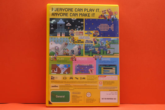 Super Mario Maker - Nintendo Wii U - Pre-Owned