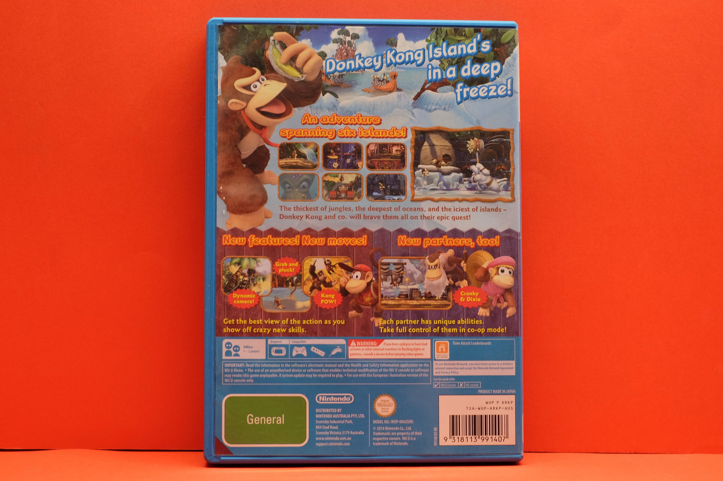 Donkey Kong Country Tropical Freeze - Nintendo Wii U - Pre-Owned