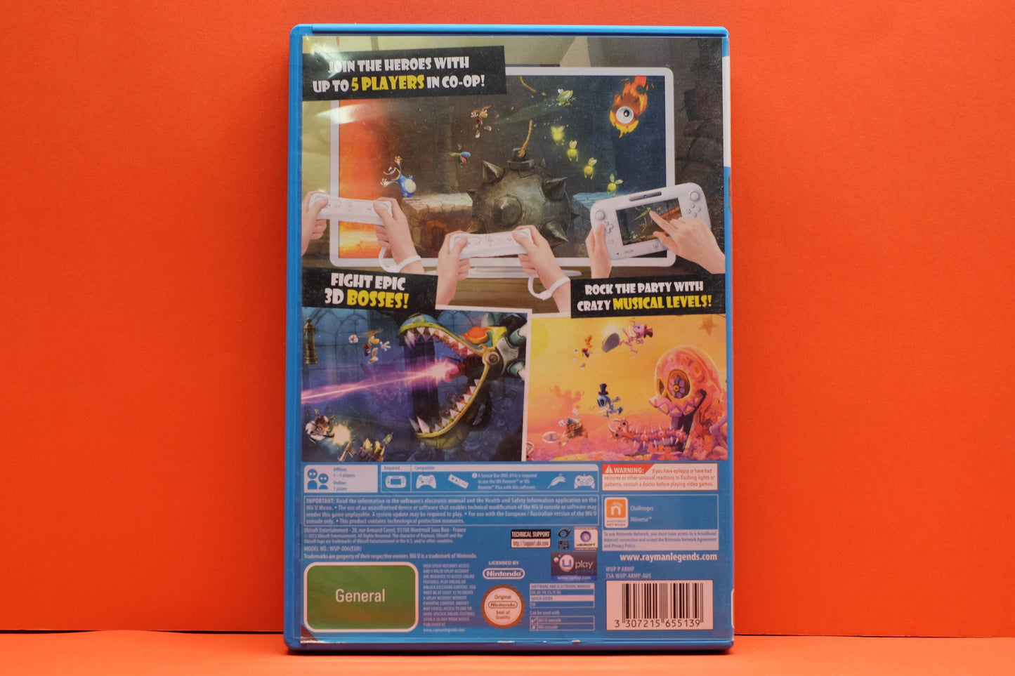 Rayman Legends - Nintendo Wii U - Pre-Owned