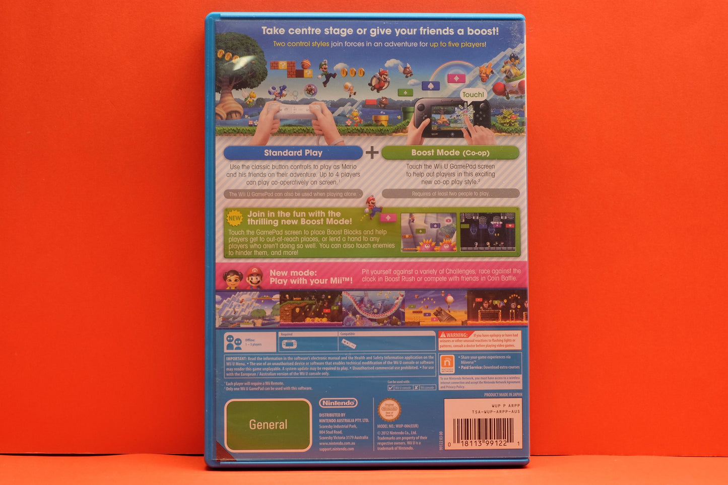 New Super Mario Bros U - Nintendo Wii U - Pre-Owned
