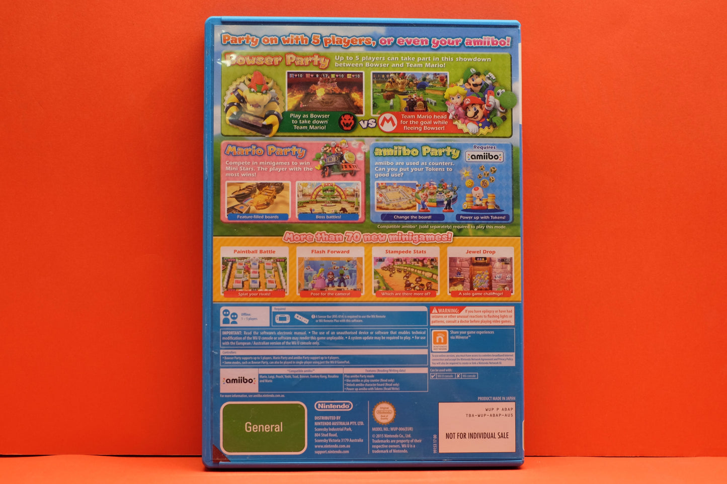 Mario Party 10 - Nintendo Wii U - Pre-Owned
