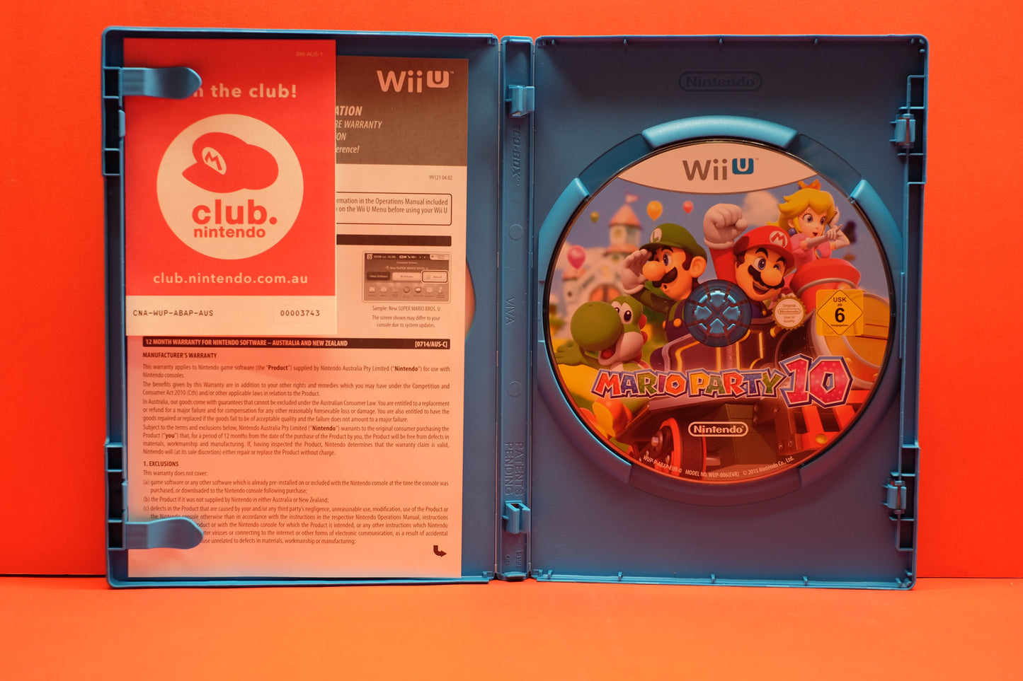 Mario Party 10 - Nintendo Wii U - Pre-Owned