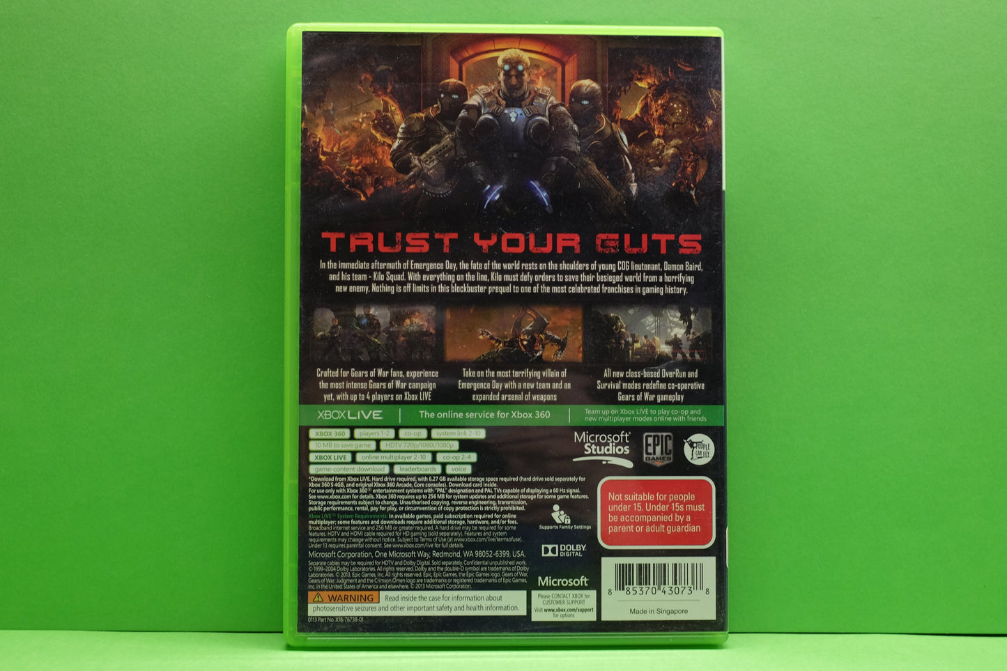 Gears Of War Judgement - Xbox 360 - Pre-Owned