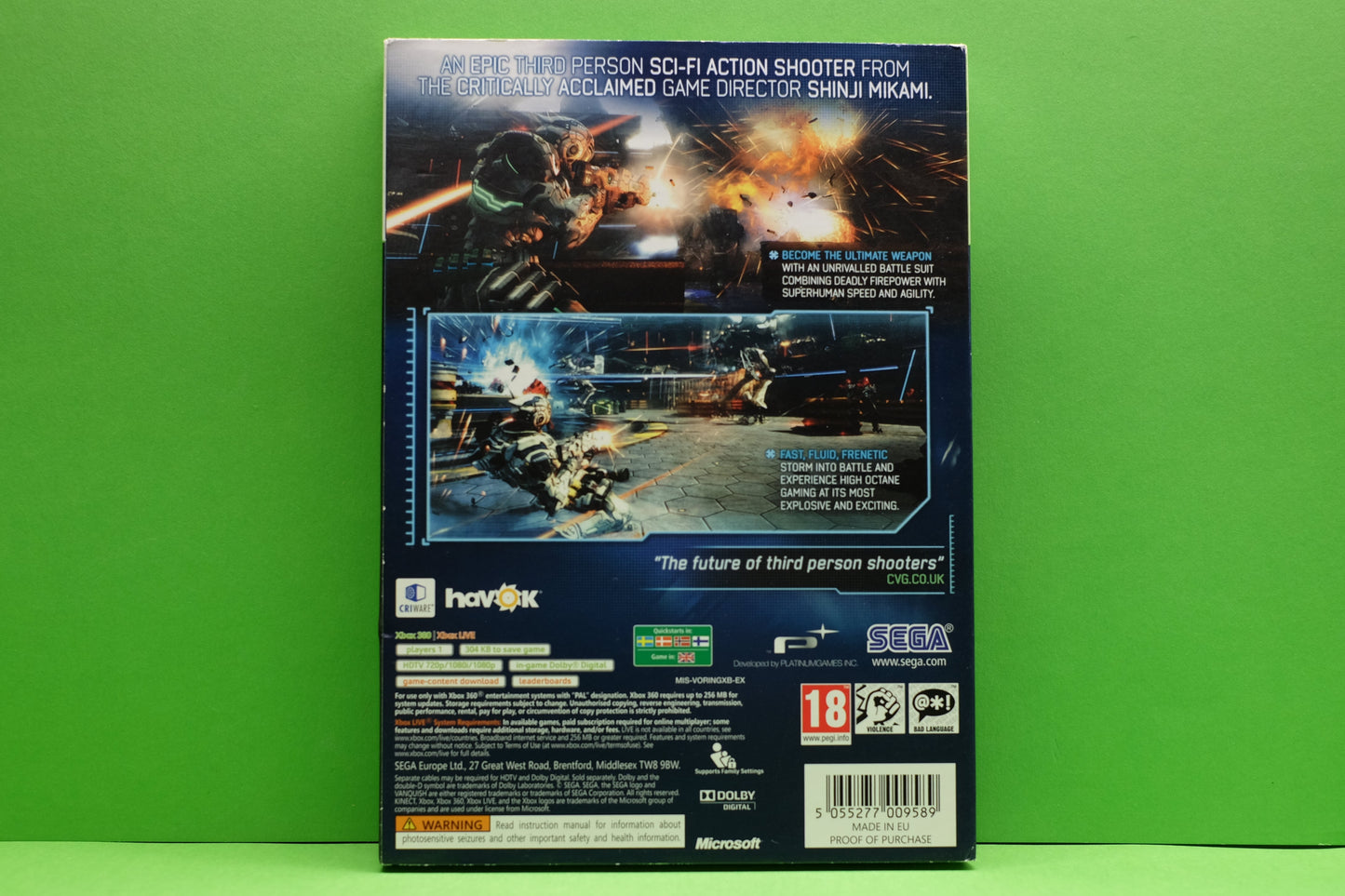 Vanquish - Xbox 360 - Pre-Owned
