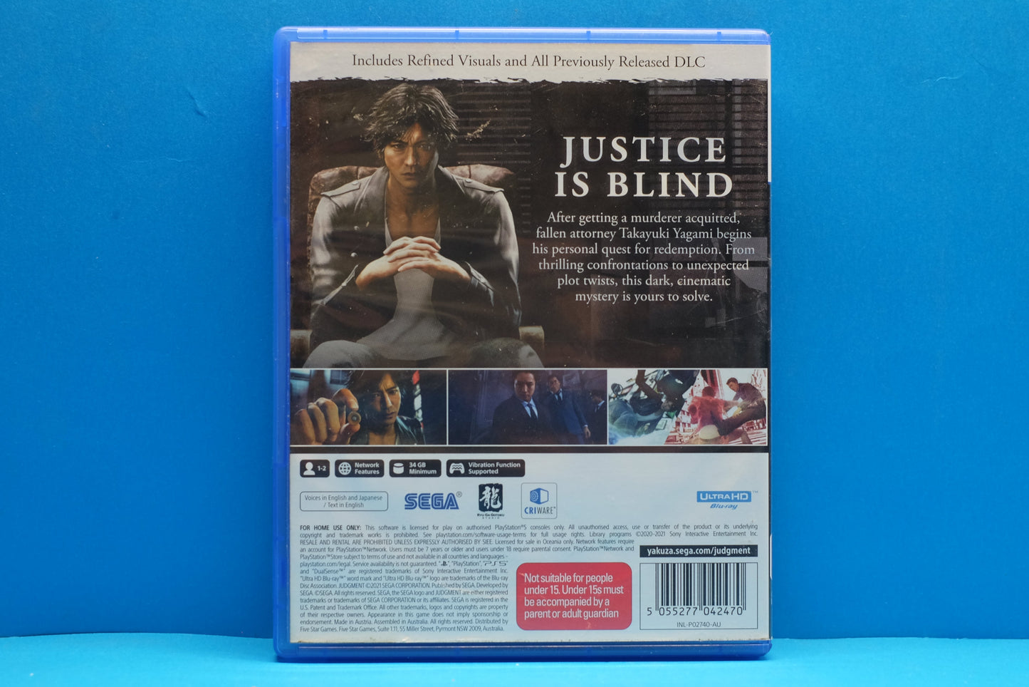 Judgment - Playstation 5 - Pre-Owned