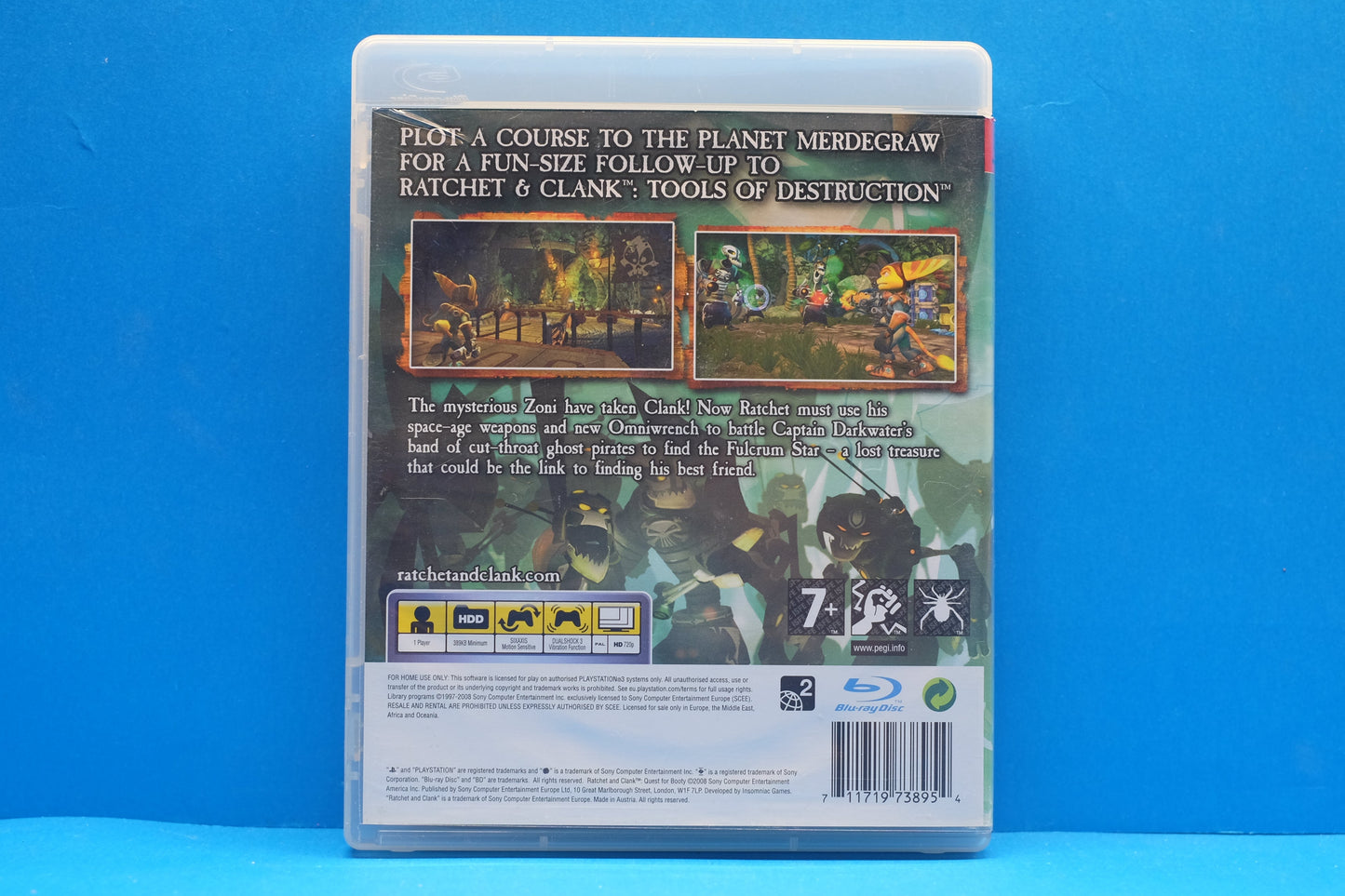 Ratchet & Clank Quest For Booty - Playstation 3 - Pre-Owned
