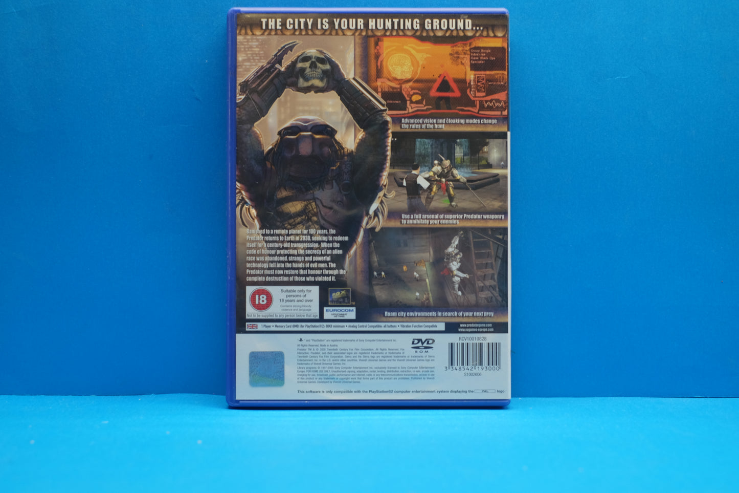 Predator Concrete Jungle - Playstation 2