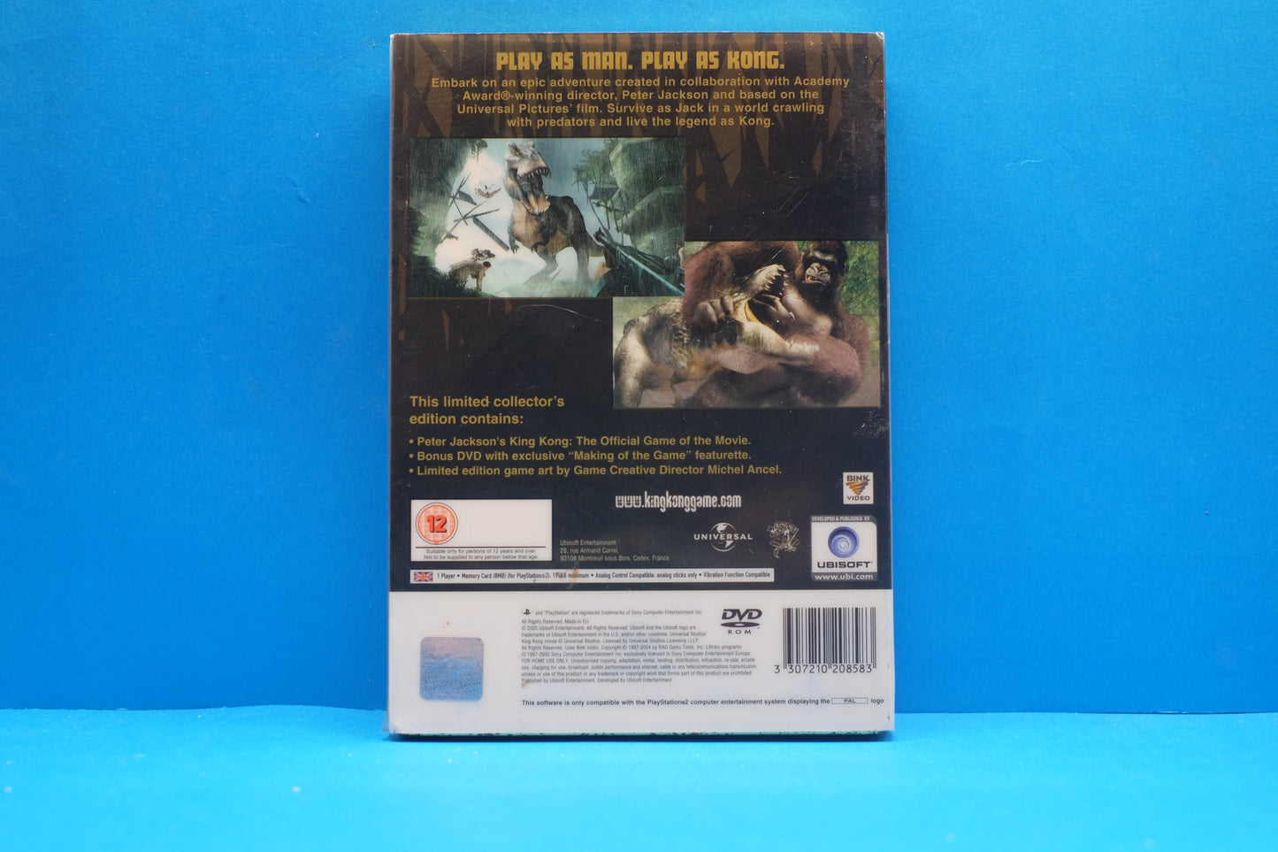 Peter Jackson's King Kong The Official Game Of The Movie (Limited Collectors Edition) - Playstation 2