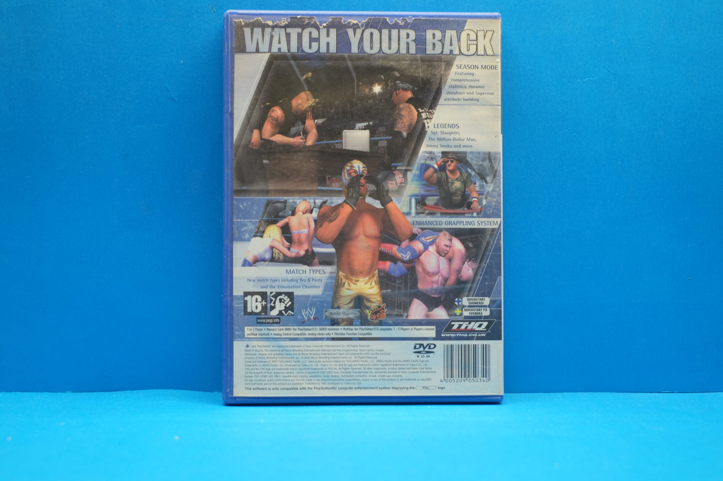 Smackdown! Here Comes The Pain *No Manual* - Playstation 2