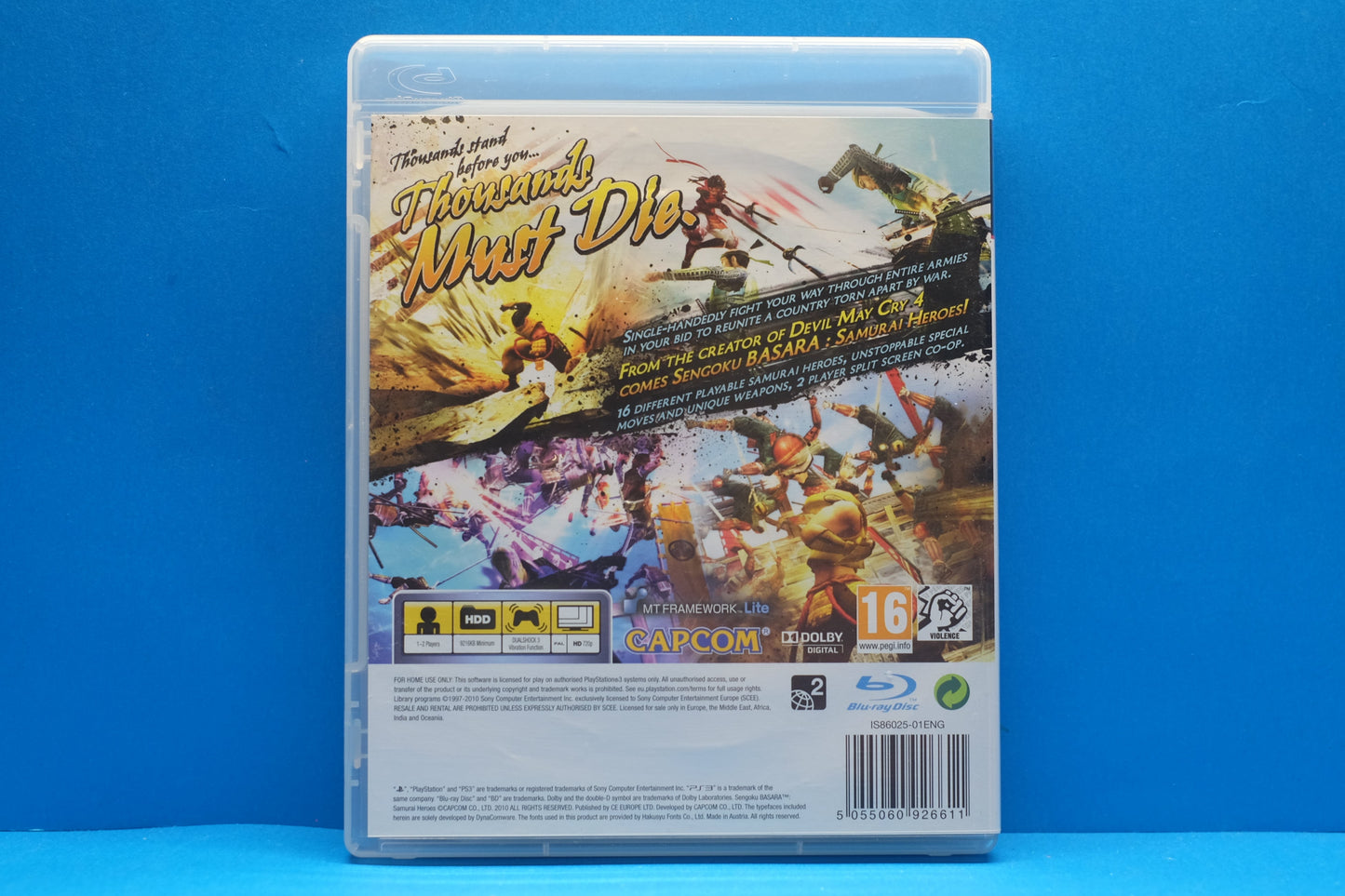 Sengoku Basara Samurai Heroes - Playstation 3 - Pre-Owned