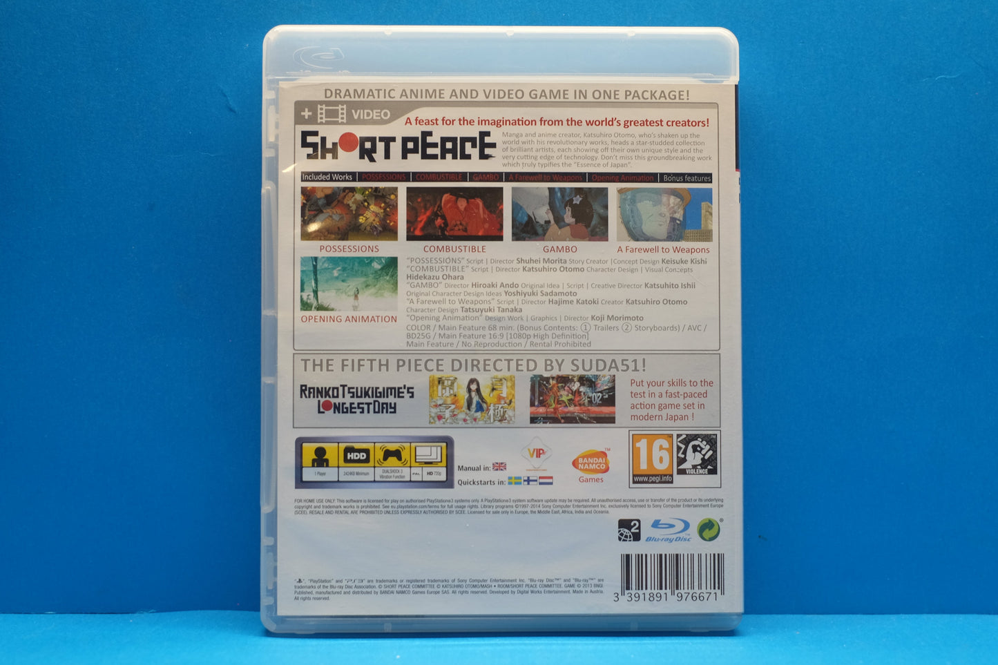 Short Peace Ranko Tsukigime’s Longest Day - Playstation 3 - Pre-Owned