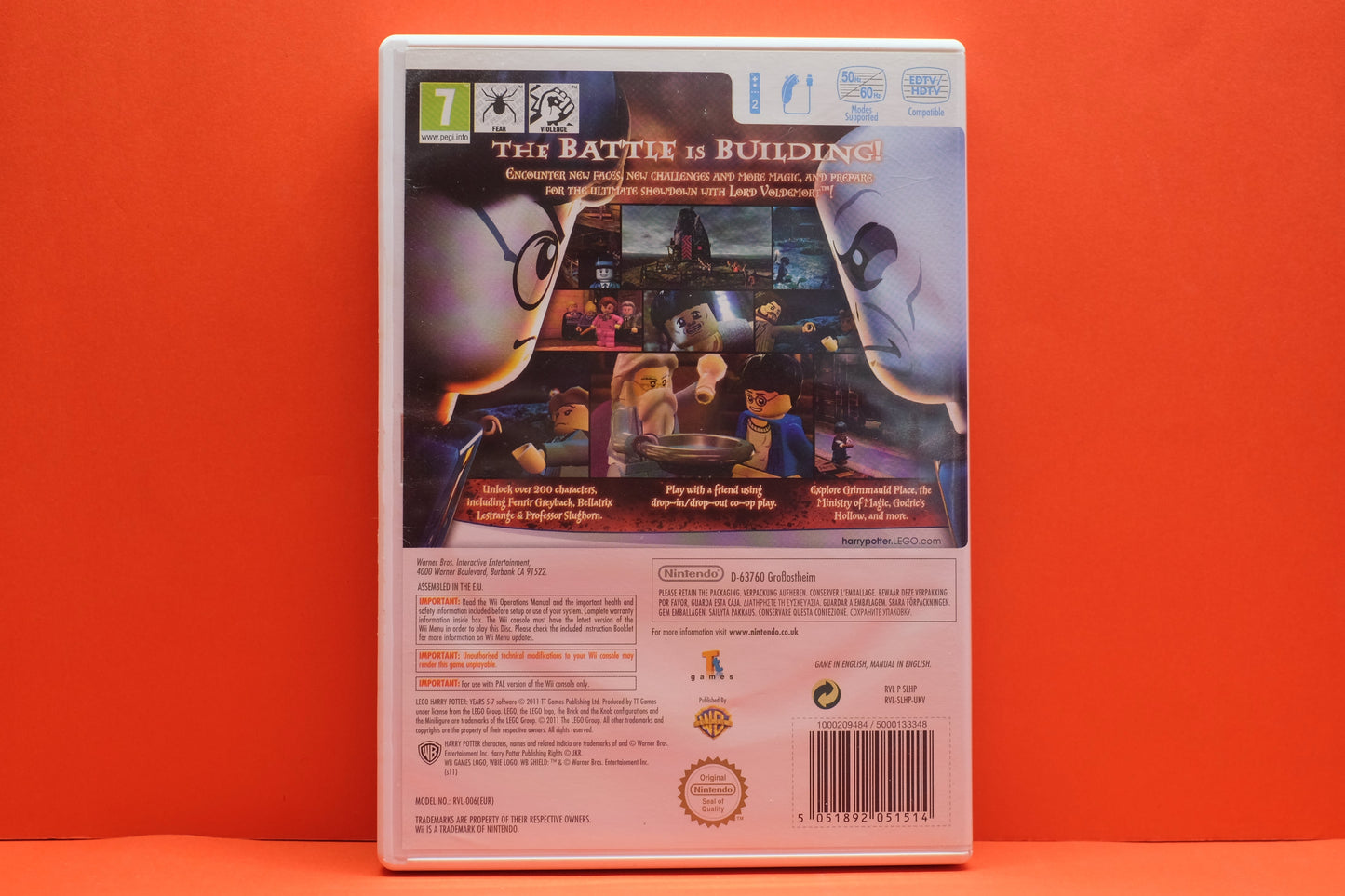 Lego Harry Potter Years 5-7 - Nintendo Wii - Pre-Owned