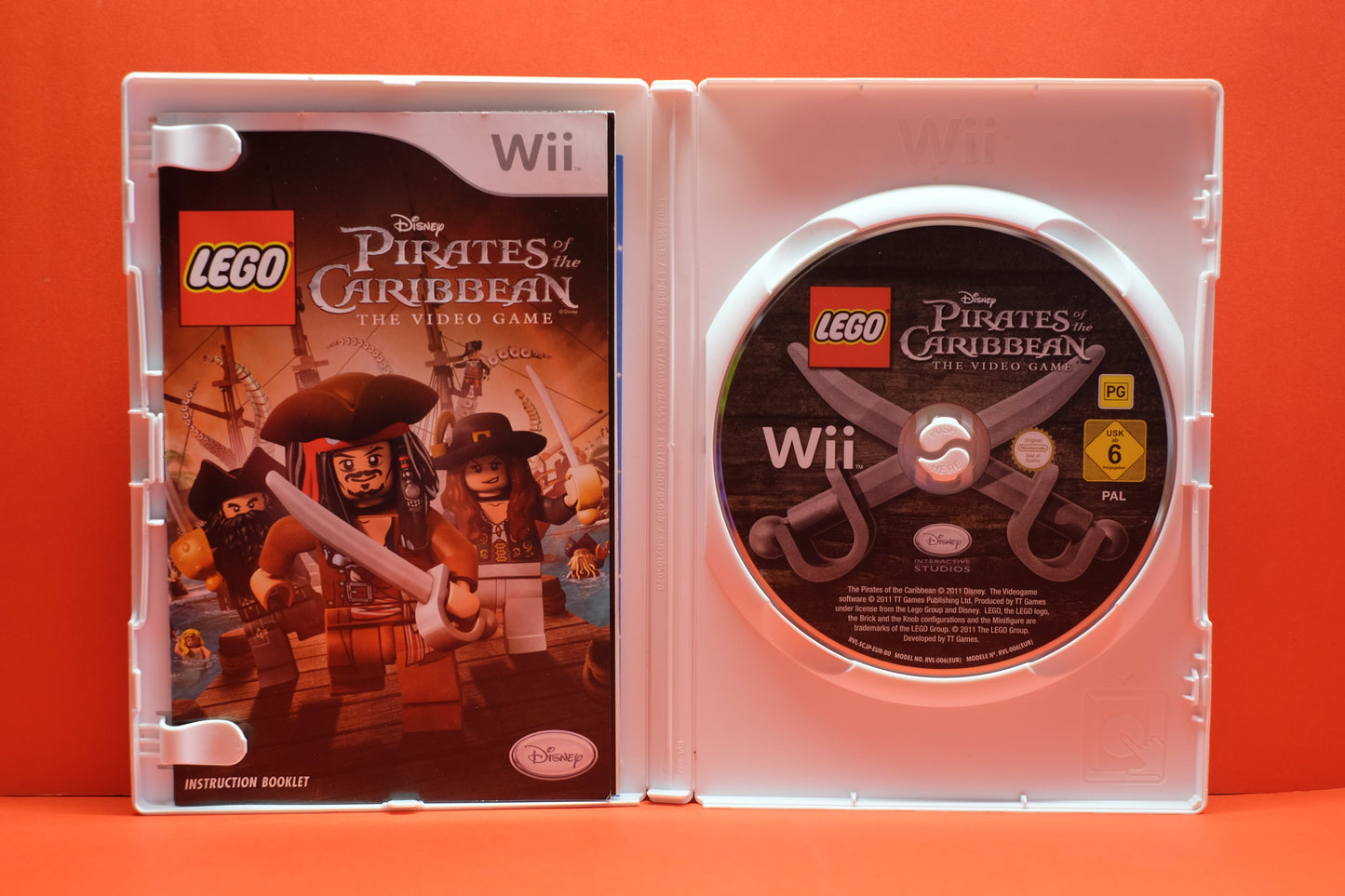 Lego Pirates Of The Caribbean The Video Game - Nintendo Wii - Pre-Owned