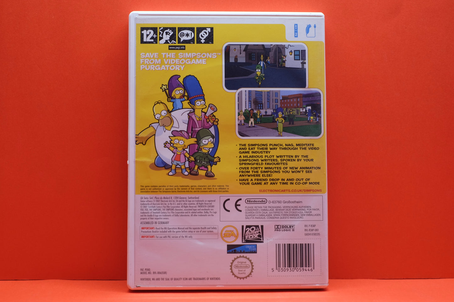 The Simpsons Game - Nintendo Wii - Pre-Owned