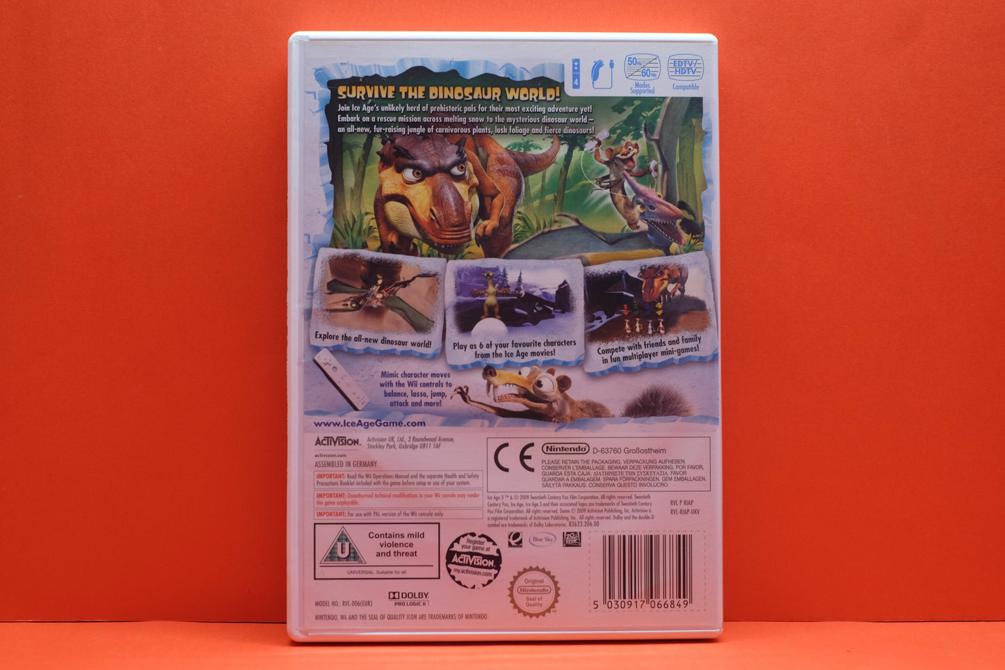 Ice Age 3 Dawn Of The Dinosaurs - Nintendo Wii - Pre-Owned