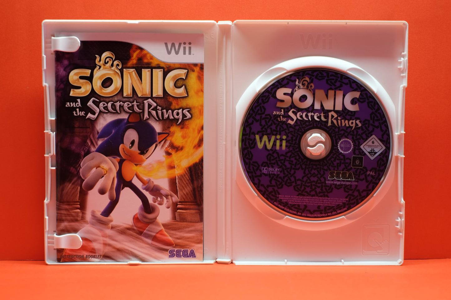 Sonic And The Secret Rings - Nintendo Wii - Pre-Owned