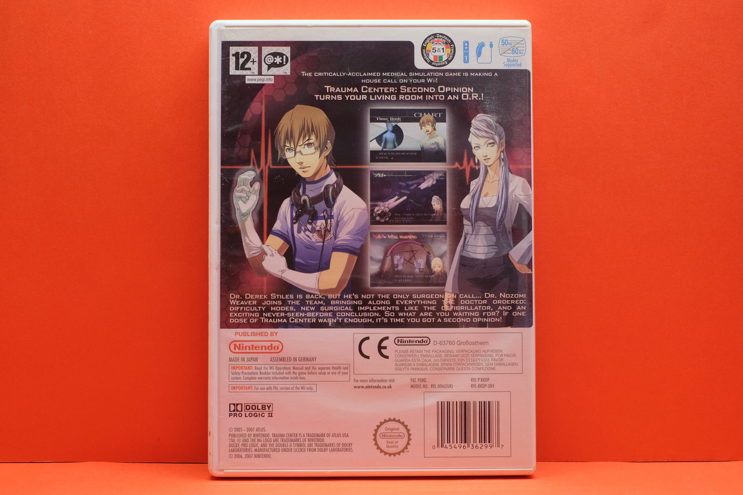 Trauma Center Second Opinion - Nintendo Wii - Pre-Owned